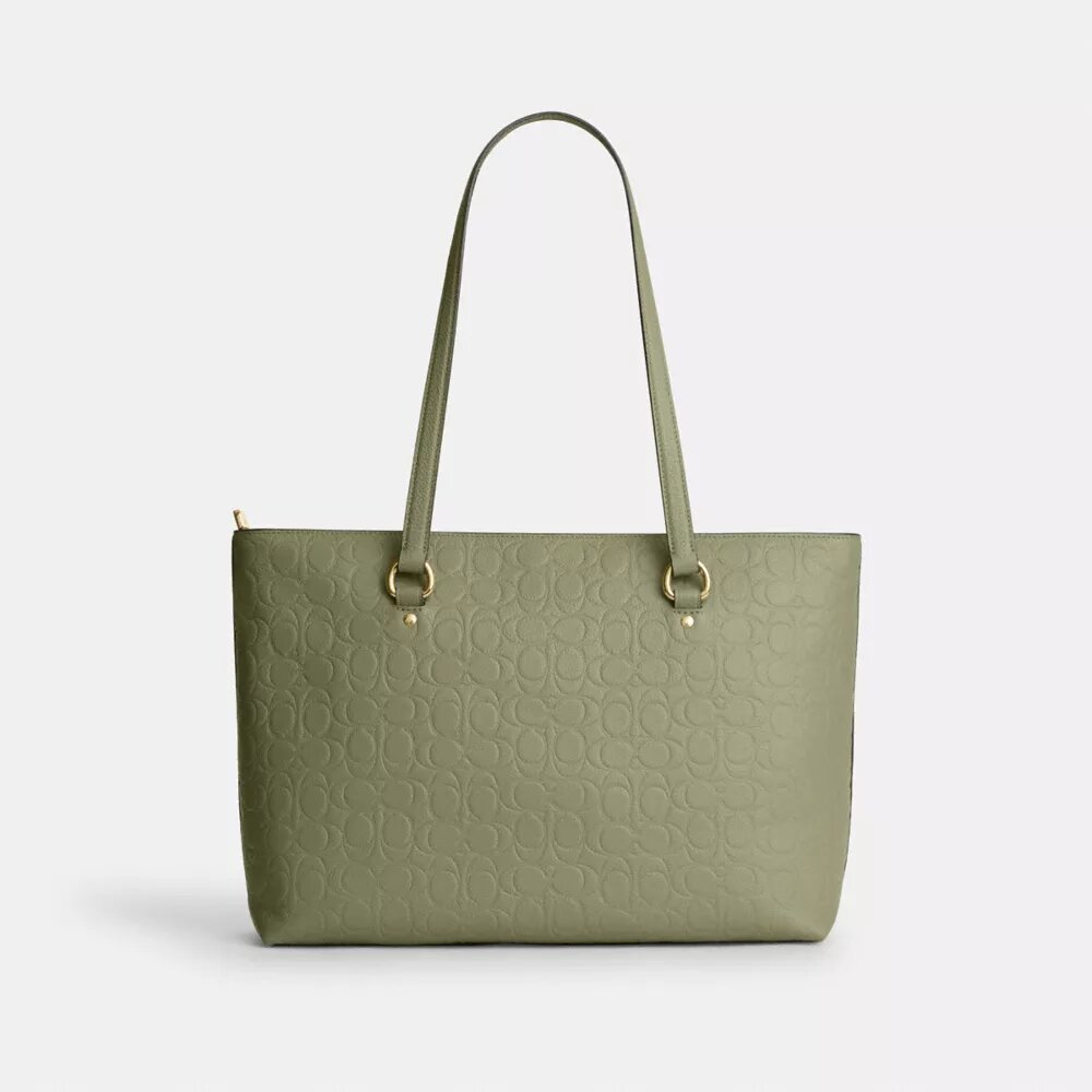 Station Tote Bag van kenmerkend leer