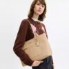 Station Tote Bag van kenmerkend leer