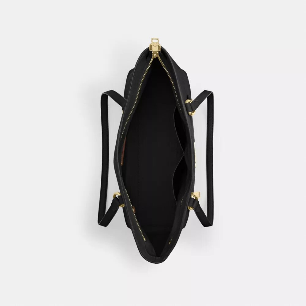 Station Tote Bag van kenmerkend leer