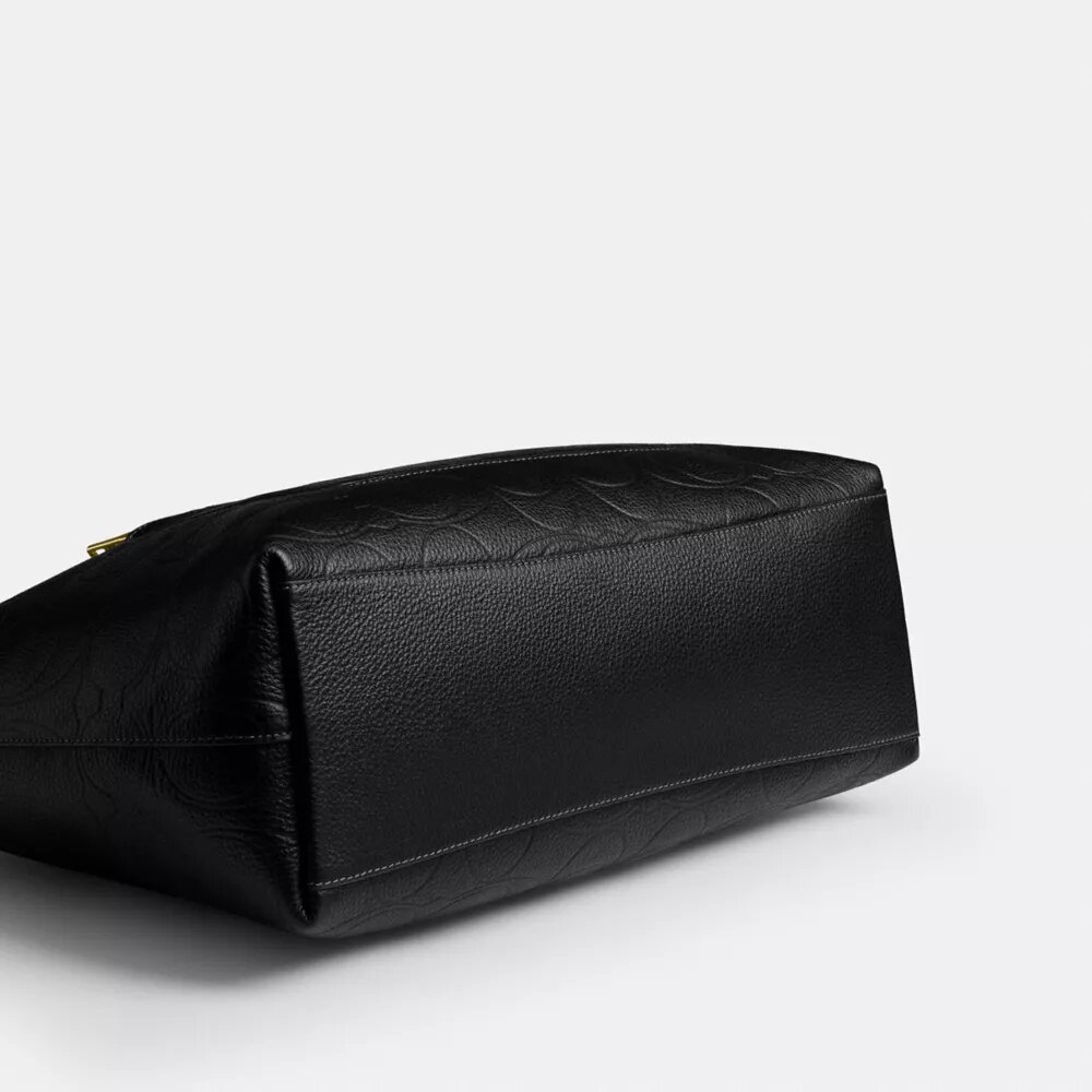 Station Tote Bag van kenmerkend leer