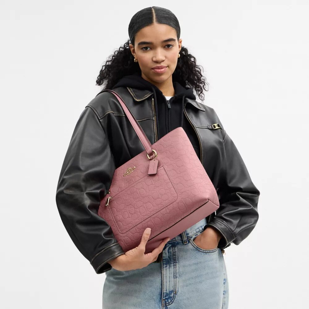 Station Tote Bag van kenmerkend leer