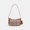 Swinger-tassen 20 met ketting in Crystal Signature-jacquard
