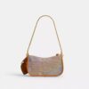 Swinger-tassen 20 met ketting in Crystal Signature-jacquard