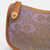 Swinger-tassen 20 met ketting in Crystal Signature-jacquard