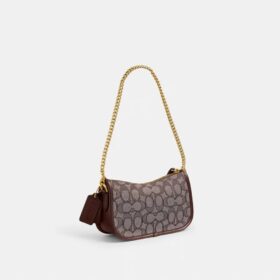 Swinger-tassen 20 met ketting in kenmerkend jacquard