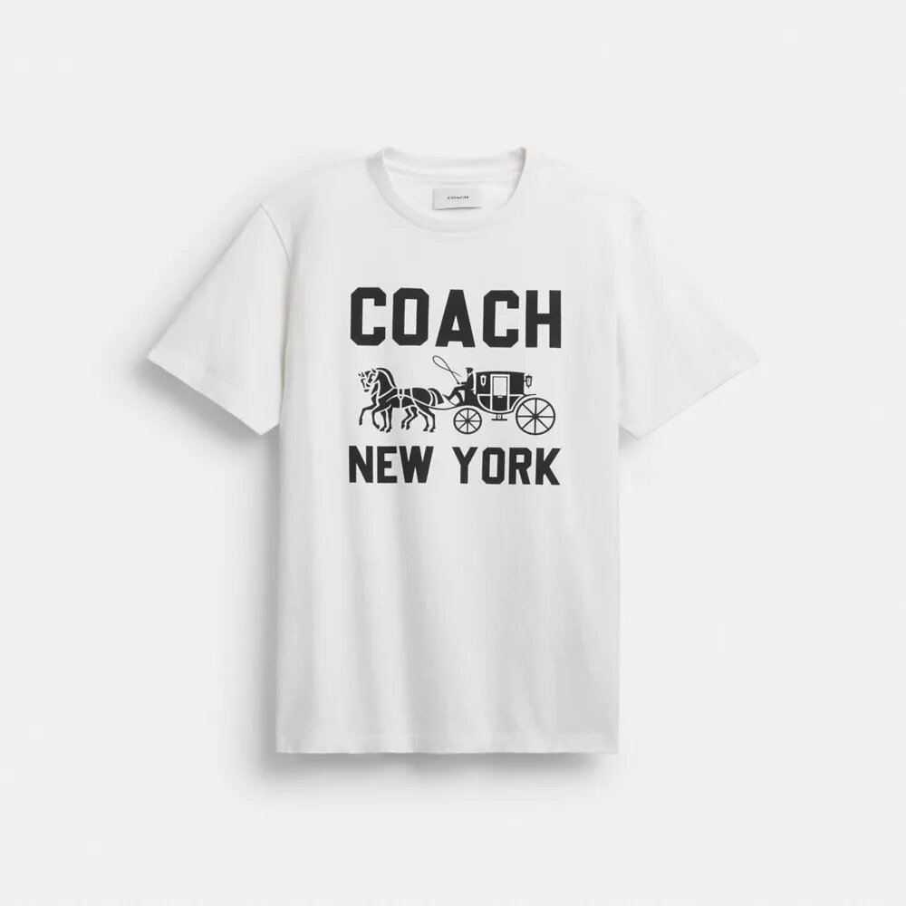T-shirt met Horse and Carriage