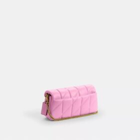 Tabby Chain Crossbodytas 19 met doorgestikt patroon