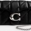 Tabby Chain Crossbodytas 19 met doorgestikt patroon