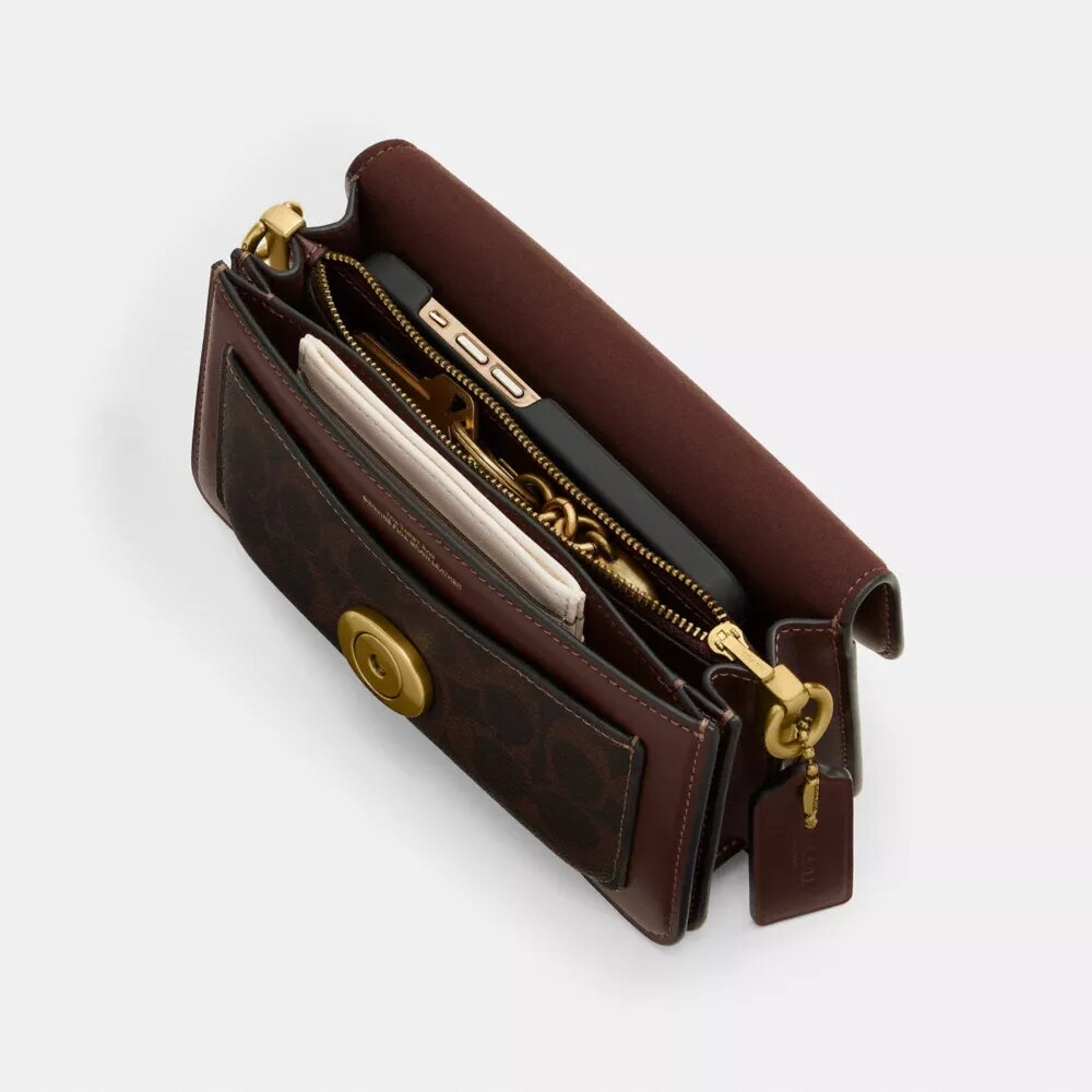 Tabby-schoudertas 20 in Signature Canvas
