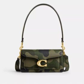 Tabby-schoudertas 20 met camouflageprint