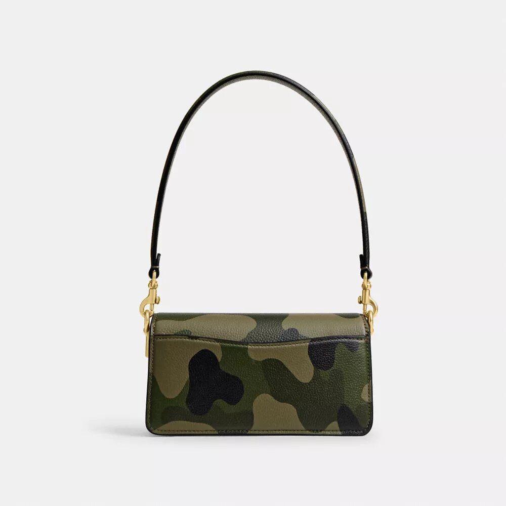 Tabby-schoudertas 20 met camouflageprint