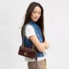 Tabby-schoudertas 20 met kussenquiltpatroon