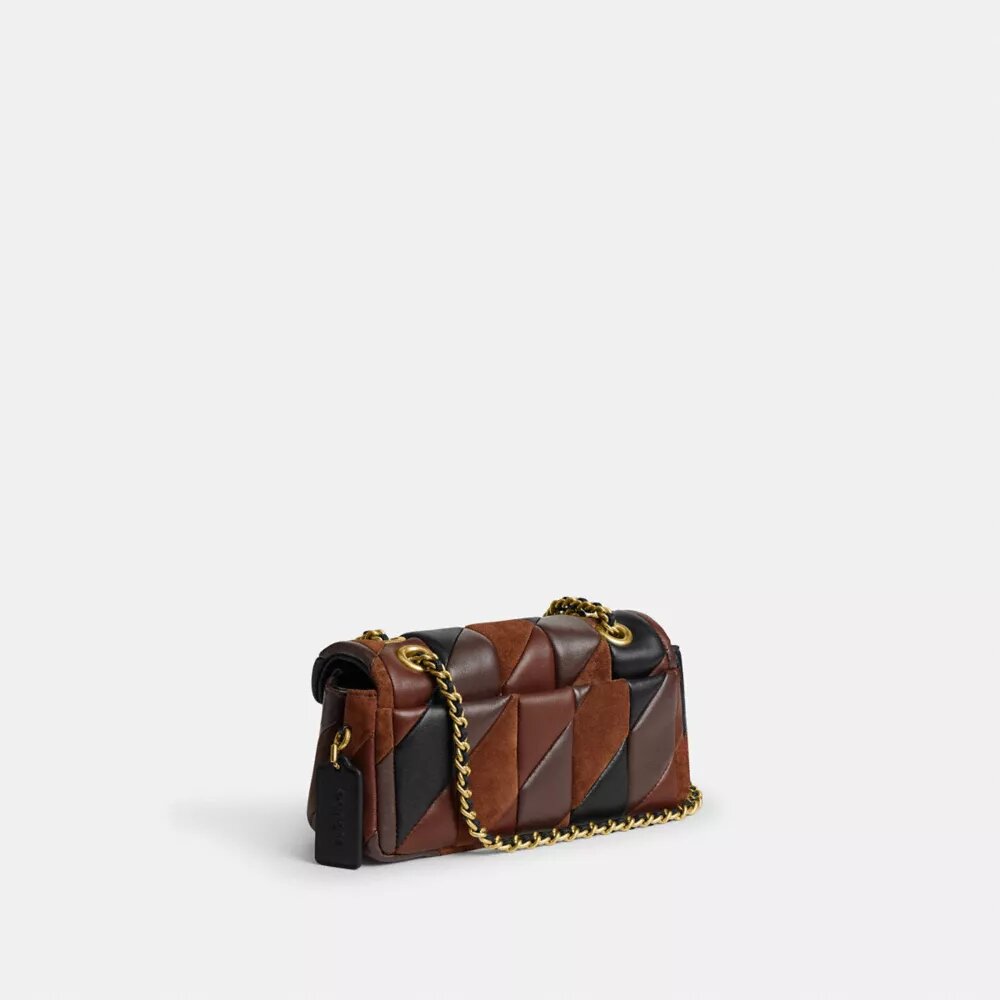 Tabby-schoudertas 20 met patchwork-quiltpatroon