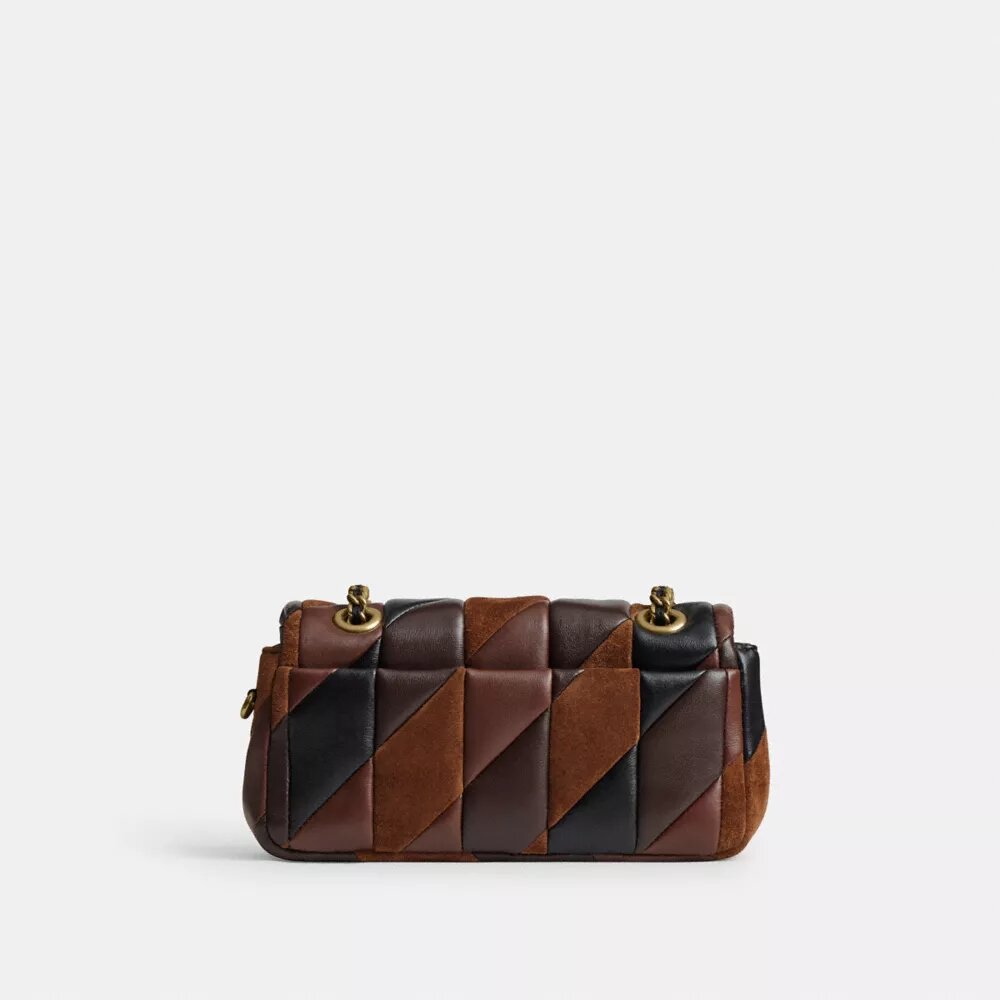 Tabby-schoudertas 20 met patchwork-quiltpatroon