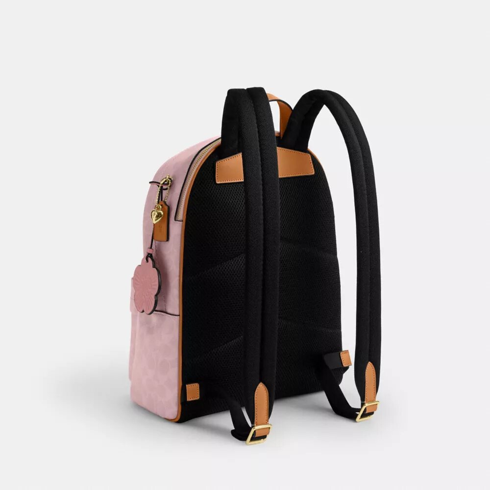 Taylor kleine rugzak van Signature Canvas met Bedels