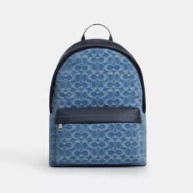 Taylor-rugzak in Signature-denim