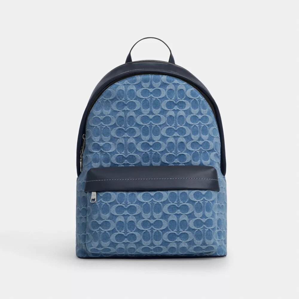 Taylor-rugzak in Signature-denim