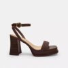 Tea Rose-Plateausandalen