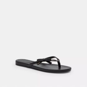 Teenslippers met strik
