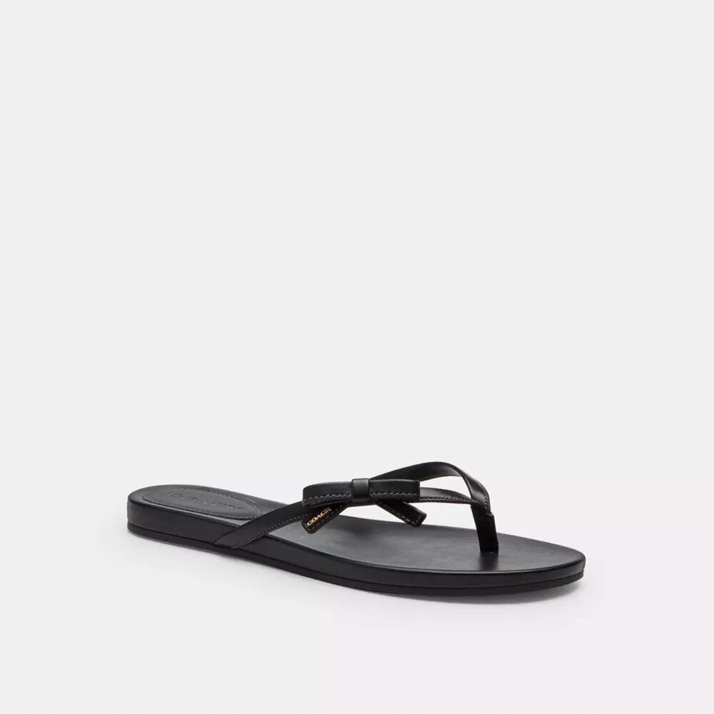 Teenslippers met strik