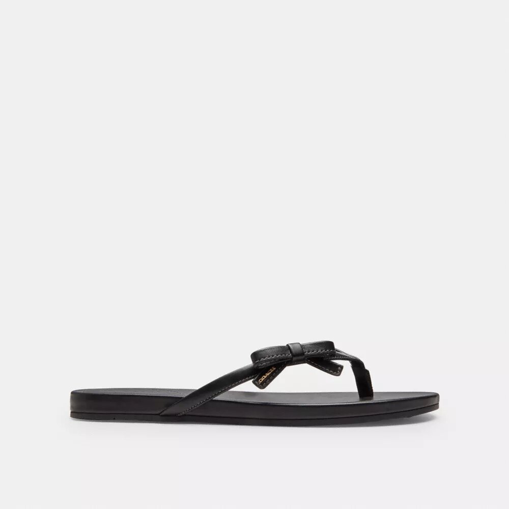 Teenslippers met strik