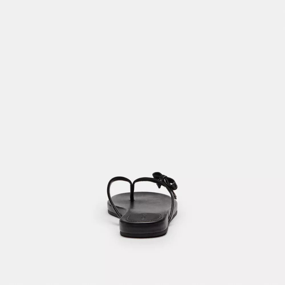 Teenslippers met strik