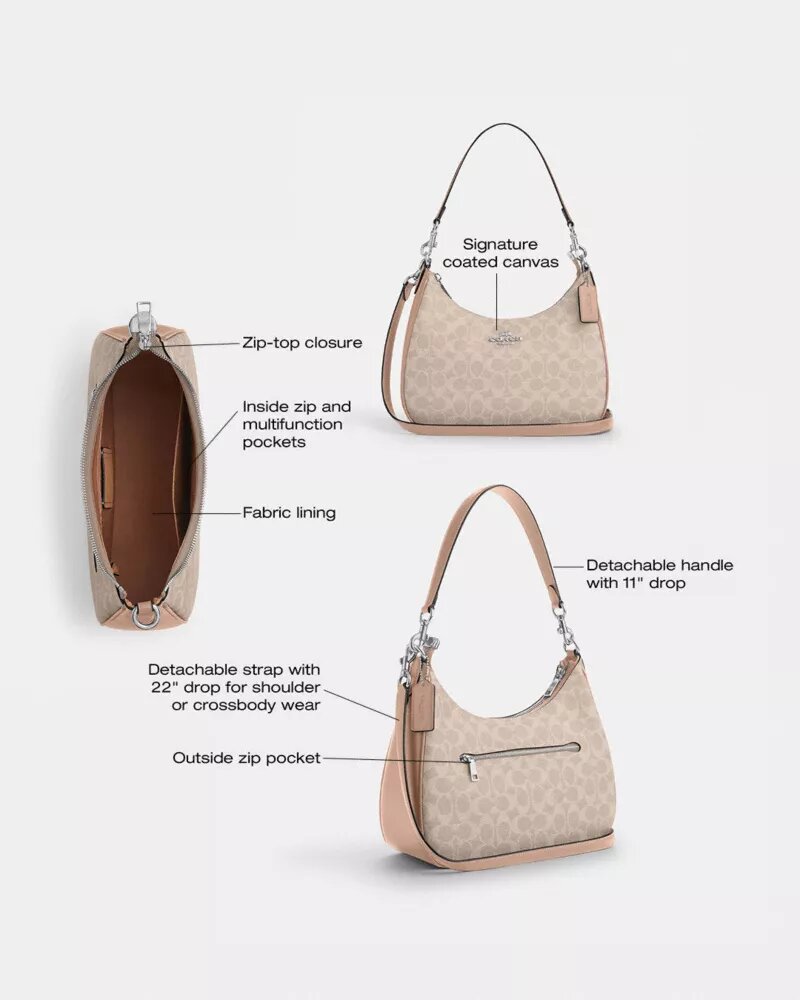 Teri Hobo-tas van Signature Canvas