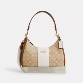 Teri Hobo-tas van Signature Canvas met streep