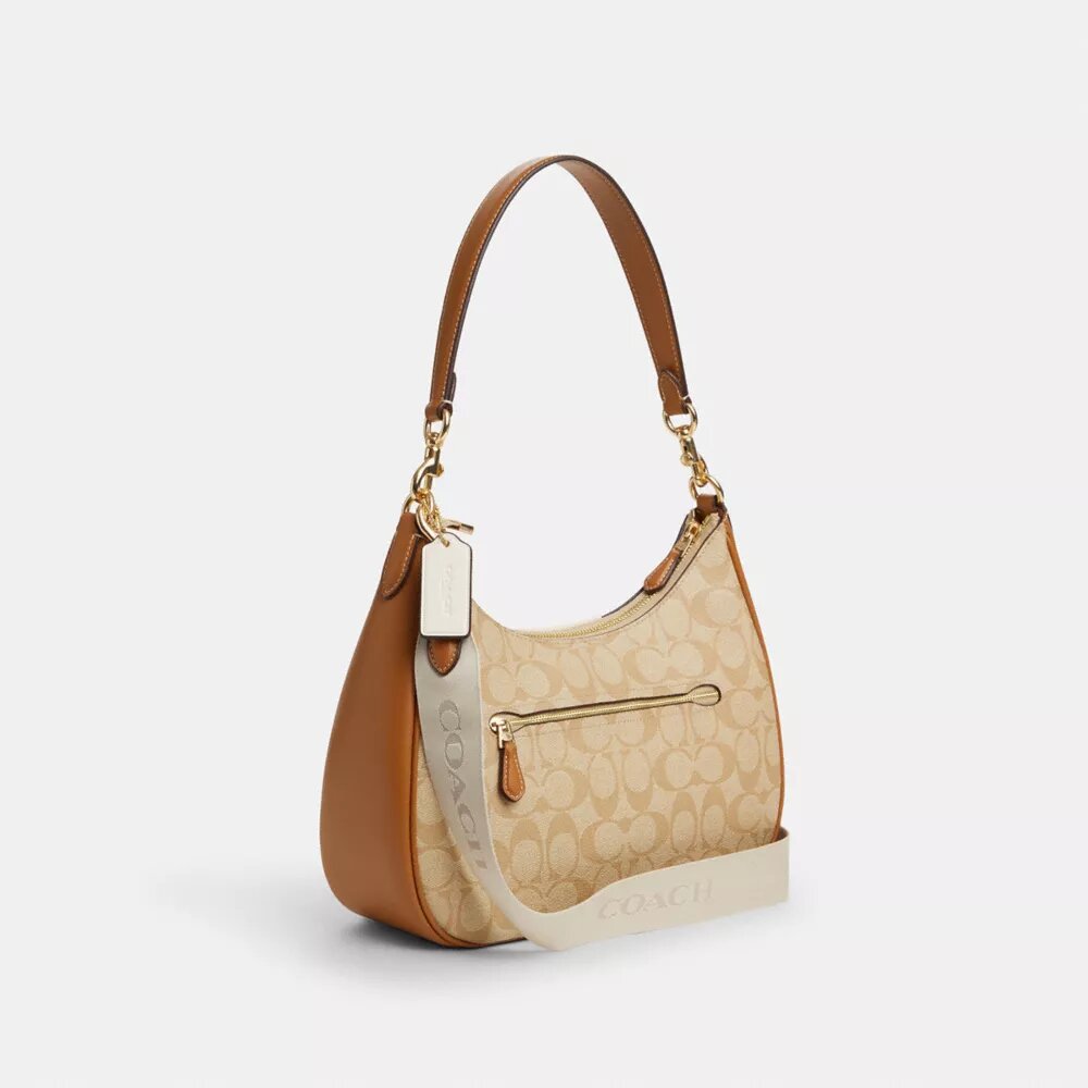 Teri Hobo-tas van Signature Canvas met streep