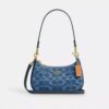 Teri Mini-crossbodytas in kenmerkend denim