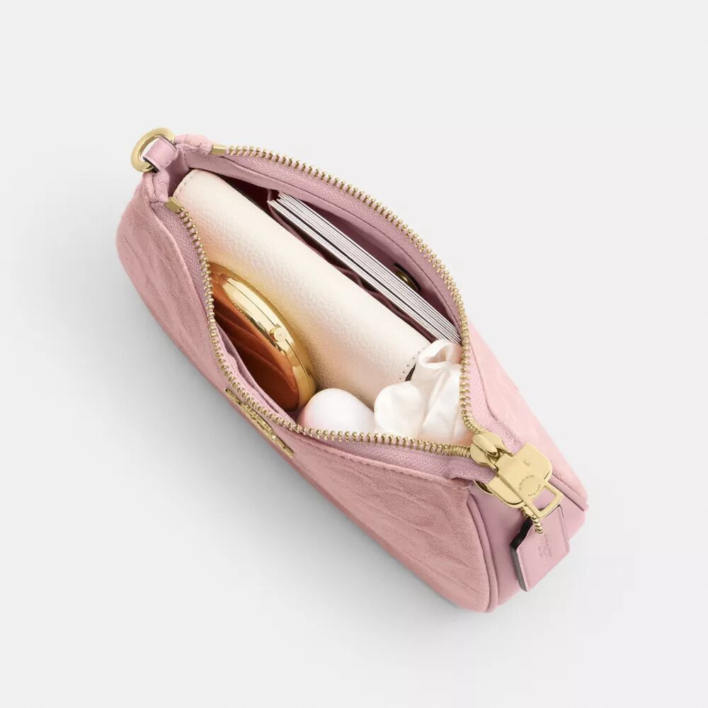 Teri Mini-crossbodytas in kenmerkend denim