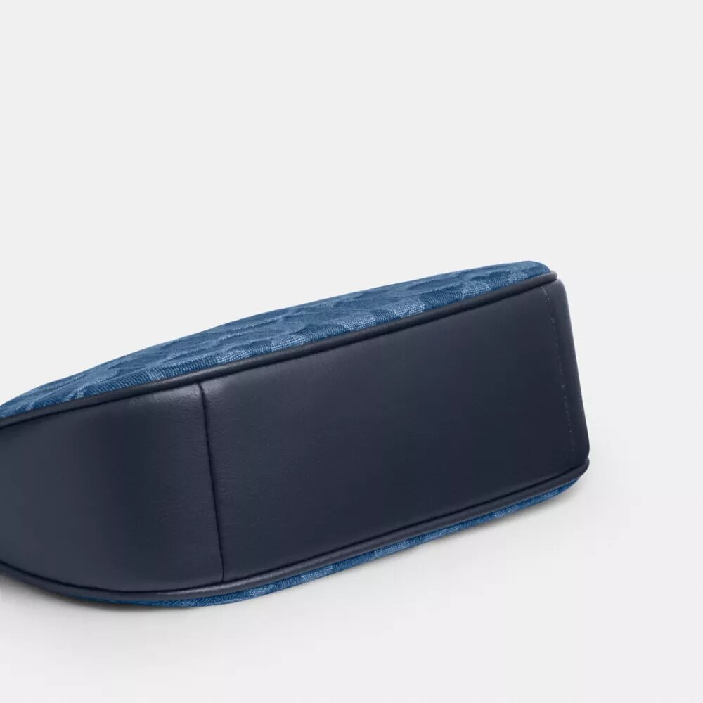 Teri Mini-crossbodytas in kenmerkend denim