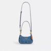 Teri Mini-crossbodytas in kenmerkend denim