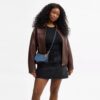 Teri Mini-crossbodytas in kenmerkend denim