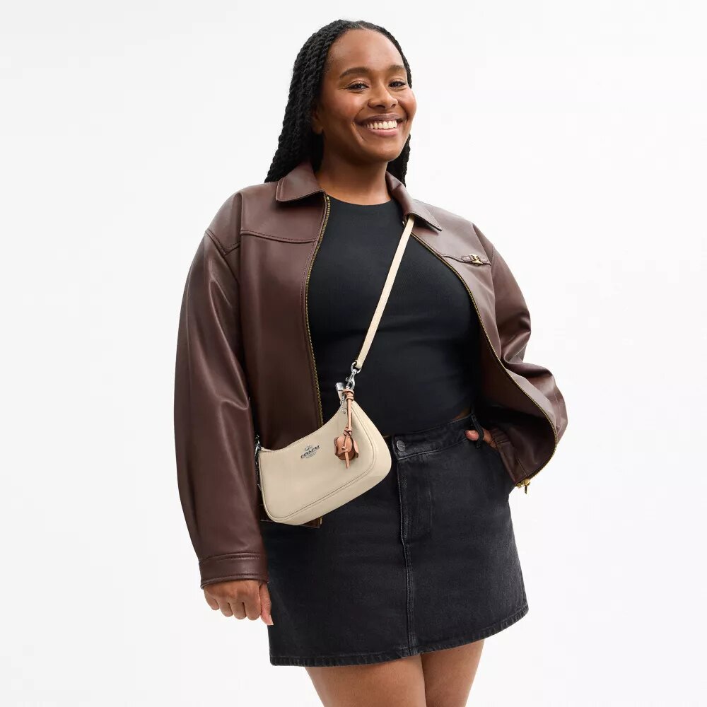 Teri Mini-crossbodytas met bedels