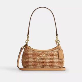 Teri Mini-crossbodytas met gingham-print