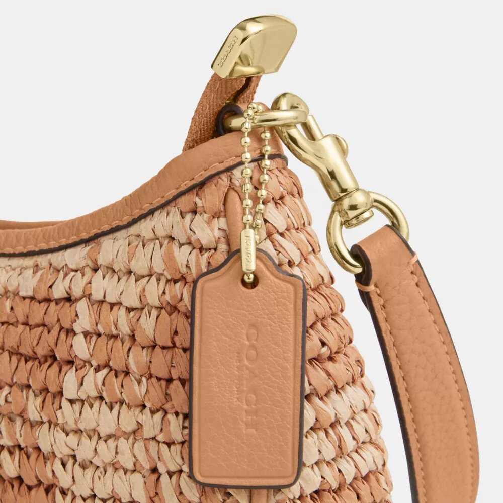 Teri Mini-crossbodytas met gingham-print