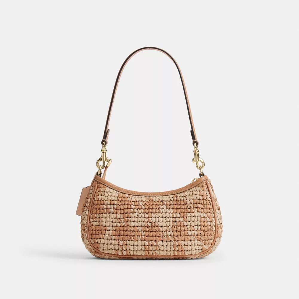 Teri Mini-crossbodytas met gingham-print