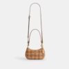 Teri Mini-crossbodytas met gingham-print