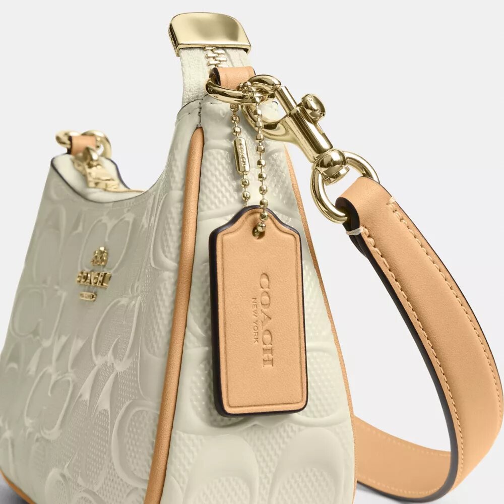 Teri Mini-crossbodytas van kenmerkend leer