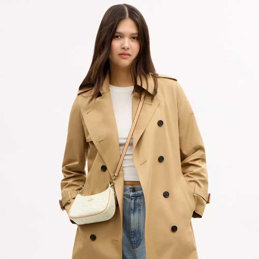 Teri Mini-crossbodytas van kenmerkend leer
