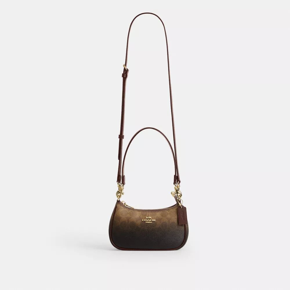 Teri Mini-crossbodytas van Ombre Signature Canvas