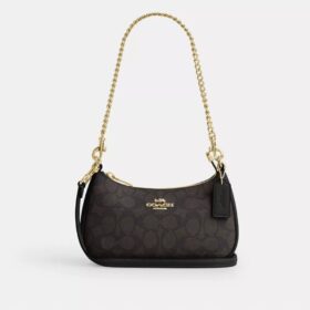 Teri Mini-crossbodytas van Signature Canvas