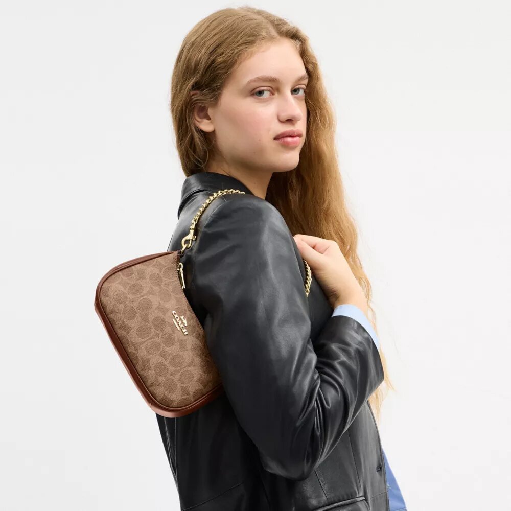 Teri Mini-crossbodytas van Signature Canvas