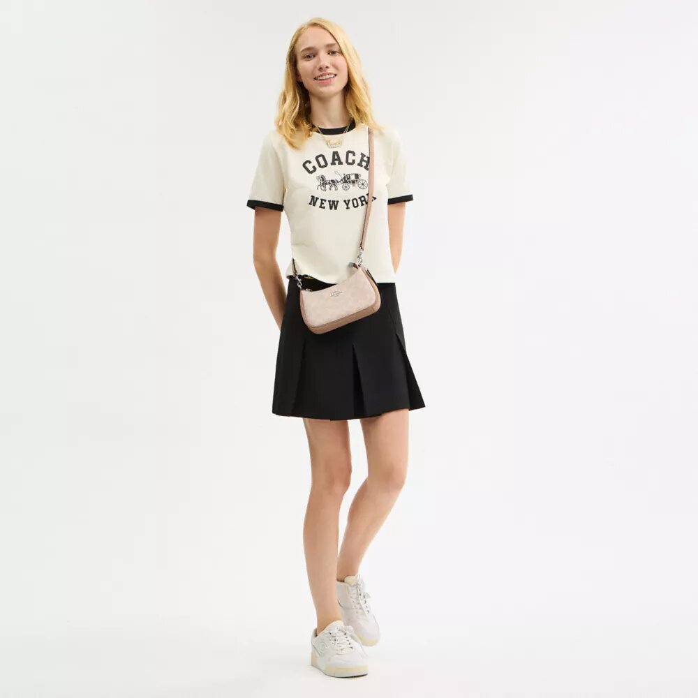 Teri Mini-crossbodytas van Signature Canvas