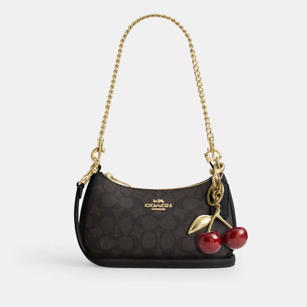 Teri Mini-crossbodytas van Signature Canvas