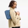 Teri-schoudertas in kenmerkend denim