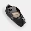 Teri-schoudertas met etui