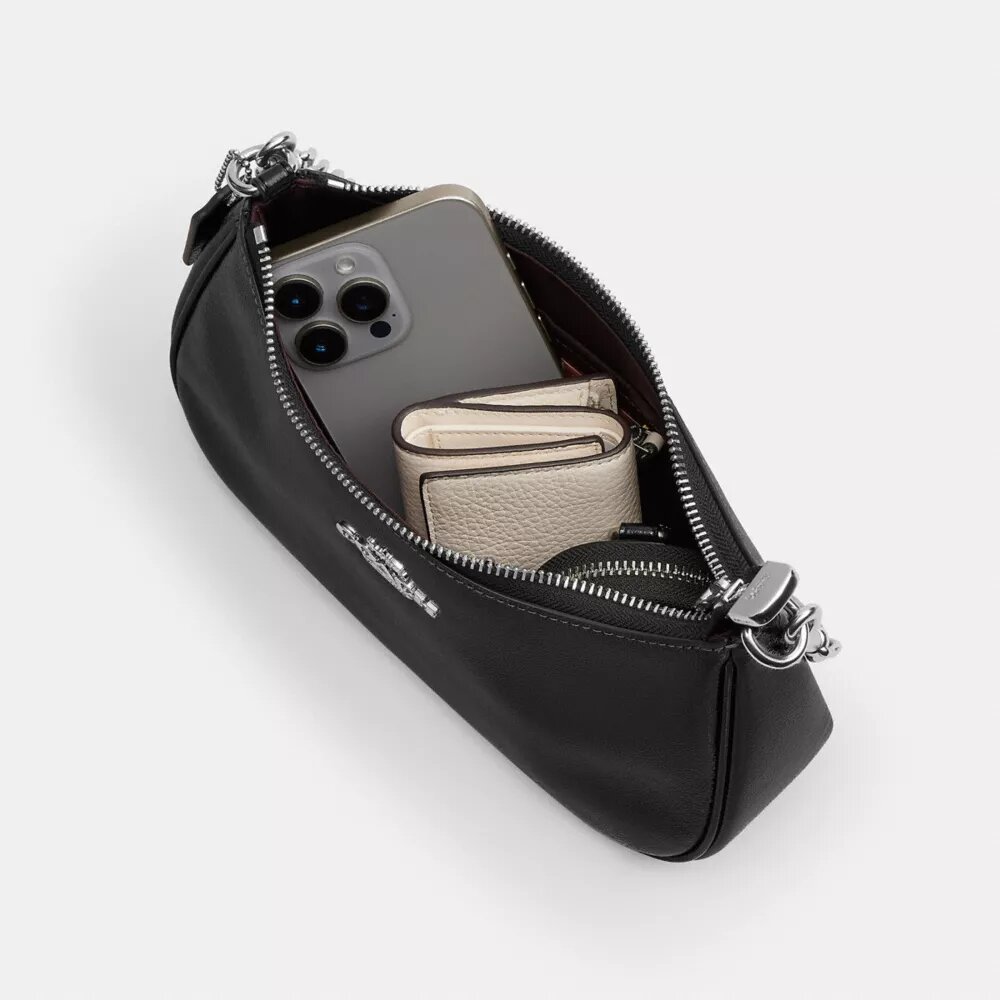 Teri-schoudertas met etui