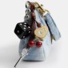 Teri-schoudertas van Loved Denim met bedels